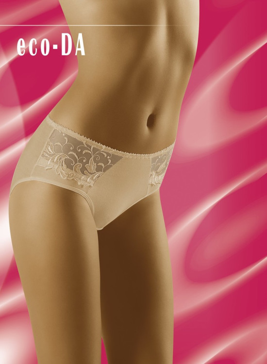 Бикини с висока талия в бежово Eco Da-Бикини-LadyStyle.bg