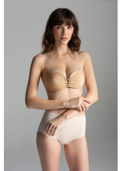 Силиконов сутиен в бежов цвят Invisible Beauty Bra 01