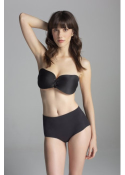Силиконов сутиен в черен цвят Invisible Beauty Bra 01