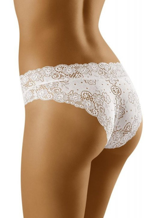 Дантелени бикини в бял цвят ECO-SU-Бикини-LadyStyle.bg