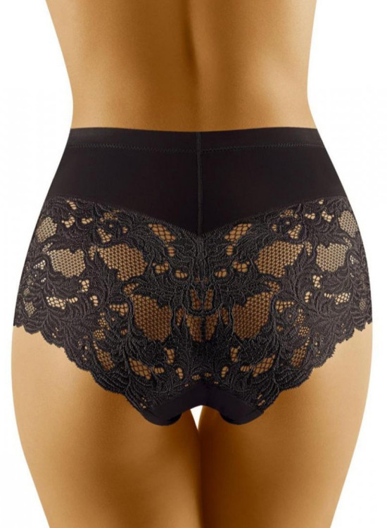 Бикини с висока талия в черен цвят SLIMEA-Бикини-LadyStyle.bg