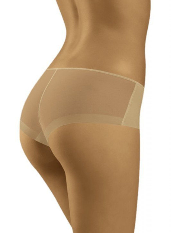 Бикини с тюл в бежов цвят EVITA-Бикини-LadyStyle.bg