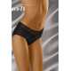 Гладки бикини с дантела в черен цвят Eco-Za-Бикини-LadyStyle.bg