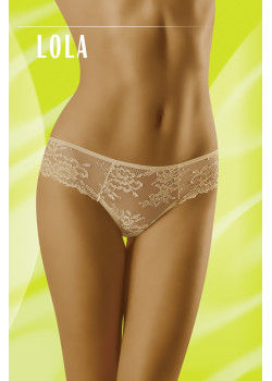 Дантелени бикини в бежов цвят LOLA