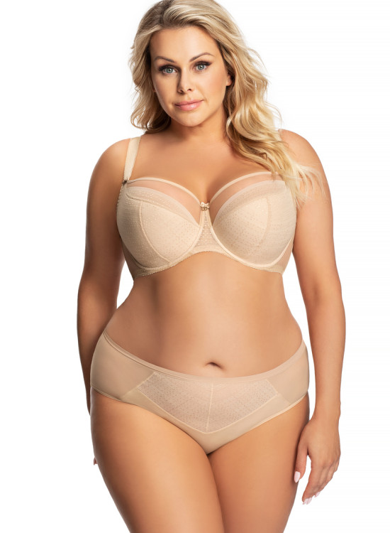 Сутиен с полуподплатени чашки в бежов цвят K680 CHRISTINA-Сутиени-LadyStyle.bg