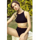 Спортен дамски топ в черен цвят Sarsa-Блузи / Топове-LadyStyle.bg Спортен дамски топ в черен цвят Sarsa-Блузи / Топове-LadyStyle.bg