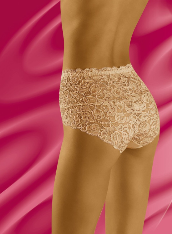 Дантелени бикини в бежов цвят Teri-Бикини-LadyStyle.bg