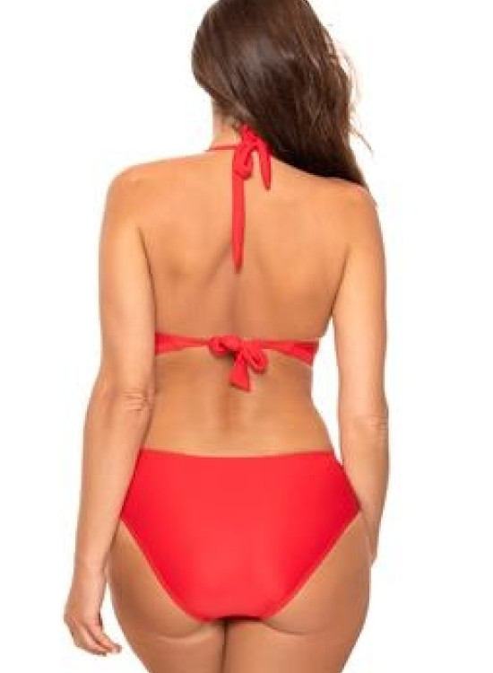 Цял бански костюм в червен цвят Anina M-680-15-Цели бански-LadyStyle.bg Цял бански костюм в червен цвят Anina M-680-15-Цели бански-LadyStyle.bg