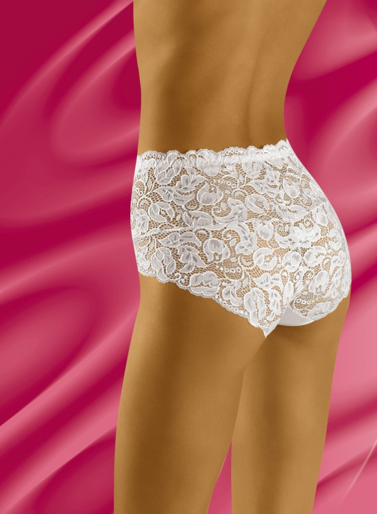 Дантелени бикини в бял цвят Teri-Бикини-LadyStyle.bg