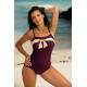 Цял бански в цвят патладжан Farada M-660-4-Цели бански-LadyStyle.bg Цял бански в цвят патладжан Farada M-660-4-Цели бански-LadyStyle.bg