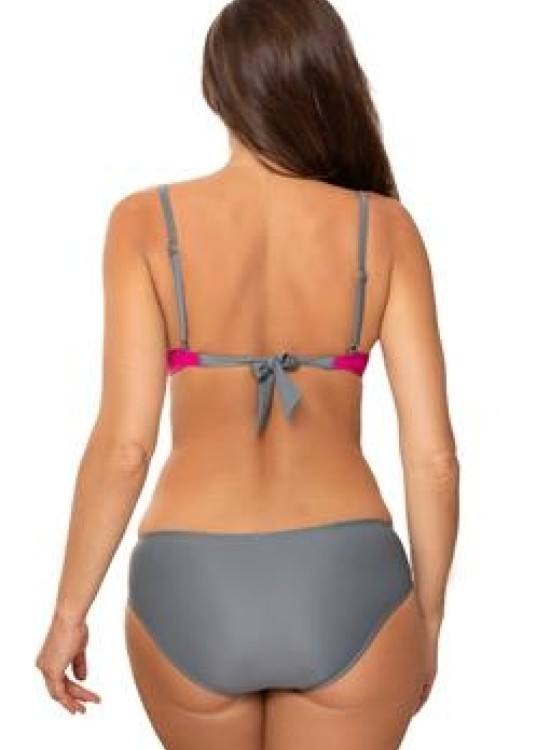 Бански костюм от две части в сив цвят Gilari M-676-5-Бански две части-LadyStyle.bg Бански костюм от две части в сив цвят Gilari M-676-5-Бански две части-LadyStyle.bg