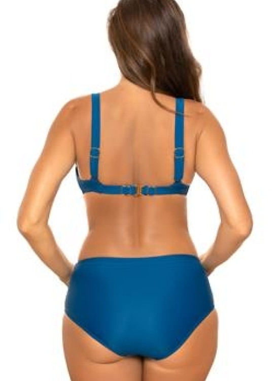 Бански костюм от две части в син цвят Gita M-685-15-Бански две части-LadyStyle.bg