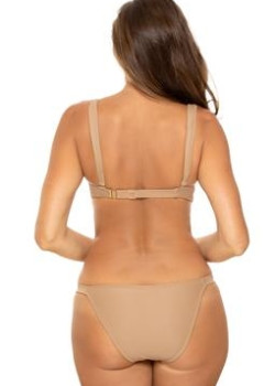 Бански костюм от две части в бежов цвят Kamilla M-705-7