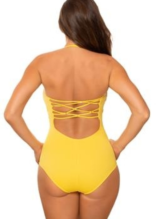 Цял бански в жълт цвят Rada M-654-5-Цели бански-LadyStyle.bg Цял бански в жълт цвят Rada M-654-5-Цели бански-LadyStyle.bg