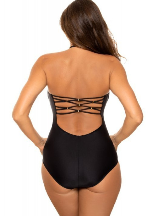 Цял бански в зелен и кафяв цвят Rada M-654-6-Цели бански-LadyStyle.bg Цял бански в зелен и кафяв цвят Rada M-654-6-Цели бански-LadyStyle.bg