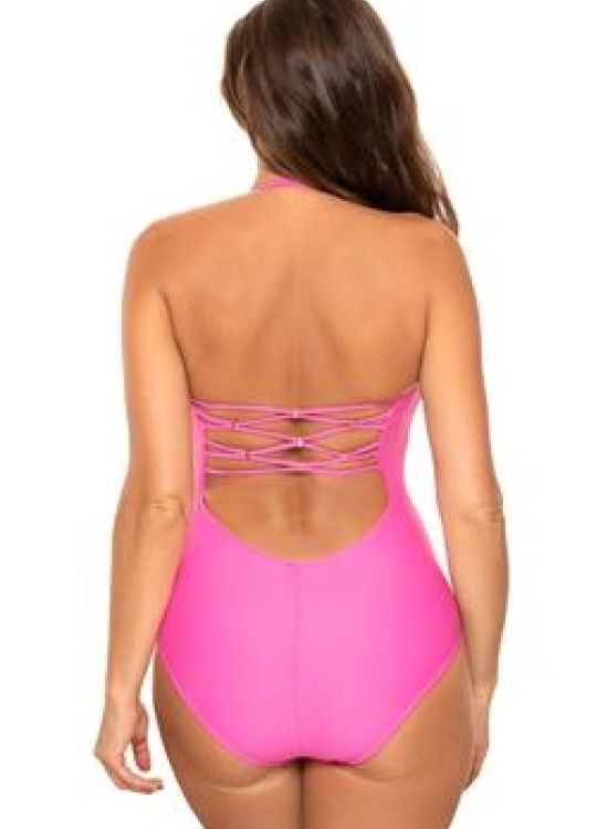 Цял бански в розов цвят Rada M-654-7-Цели бански-LadyStyle.bg Цял бански в розов цвят Rada M-654-7-Цели бански-LadyStyle.bg