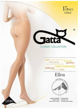 Чорапогащник в златист цвят Ellen Golden 15 DEN