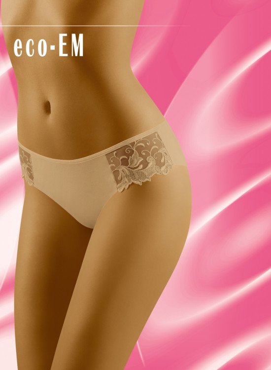 Гладки бикини в бежово Eco-Em-Бикини-LadyStyle.bg