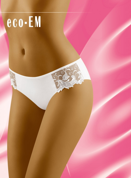 Гладки бикини в бяло Eco-Em-Бикини-LadyStyle.bg