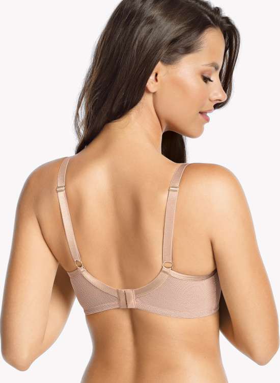 Сутиен с подплатени чашки в цвят мока 1082-Подплатени-LadyStyle.bg