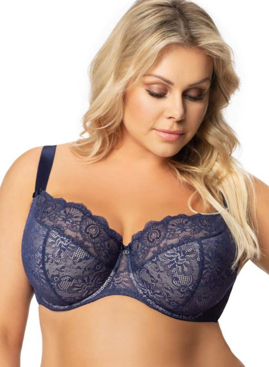 Сутиен с полуподплатени чашки в син цвят K357 BLANCA-Сутиени-LadyStyle.bg Сутиен с полуподплатени чашки в син цвят K357 BLANCA-Сутиени-LadyStyle.bg
