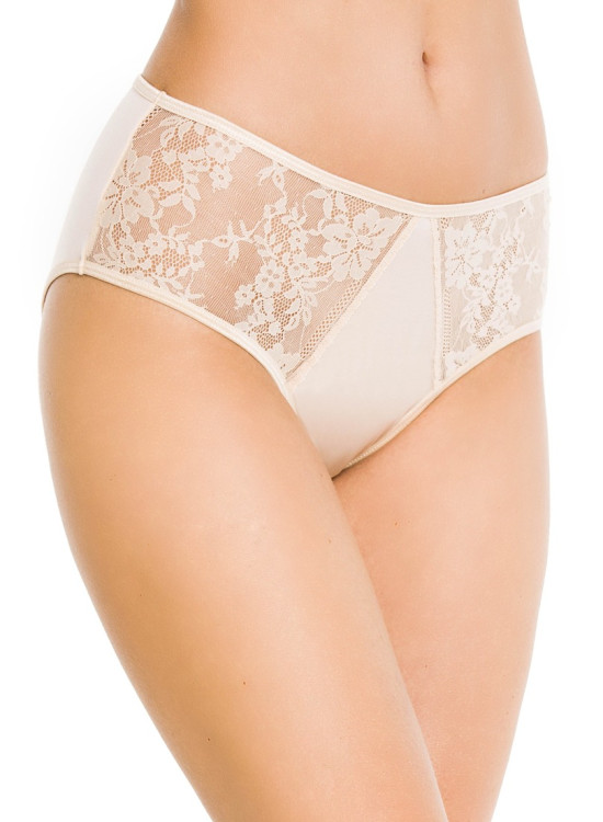 Микрофибърни бикини в бежов цвят PEŁNE 2121-Бикини-LadyStyle.bg Микрофибърни бикини в бежов цвят PEŁNE 2121-Бикини-LadyStyle.bg