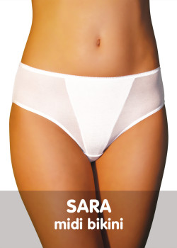 Бели бикини Sara