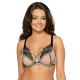 Сутиен с меки чашки в бежов цвят AV 2012 LEOPARD-Полуподплатени-LadyStyle.bg