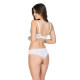 Сутиен с меки чашки в бял цвят NAKED 19120-Бриджитка-LadyStyle.bg