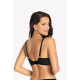 Сутиен с полуподплатени чашки в черен цвят SONIA 1058-Полуподплатени-LadyStyle.bg