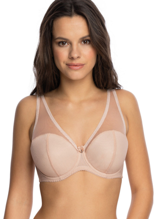 Сутиен с полуподплатени чашки в перлен цвят HERA 1124-Повдигащи-LadyStyle.bg Сутиен с полуподплатени чашки в перлен цвят HERA 1124-Повдигащи-LadyStyle.bg
