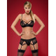 Комплект от три части Wonderia в черен цвят-Комплекти-LadyStyle.bg