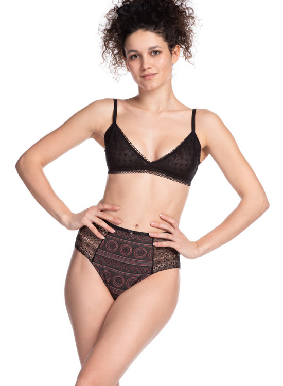 2 броя дамски бикини с висока талия L-1476MD-Бикини-LadyStyle.bg 2 броя дамски бикини с висока талия L-1476MD-Бикини-LadyStyle.bg