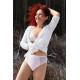 2 броя дамски бикини с висока талия L-1458MD-Бикини-LadyStyle.bg