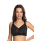 Сутиен с меки чашки в черен цвят KALLISTE 1125-Сутиени-LadyStyle.bg