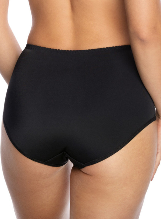 Бикини с тюл в черен цвят KALLISTE 1125-Бикини-LadyStyle.bg