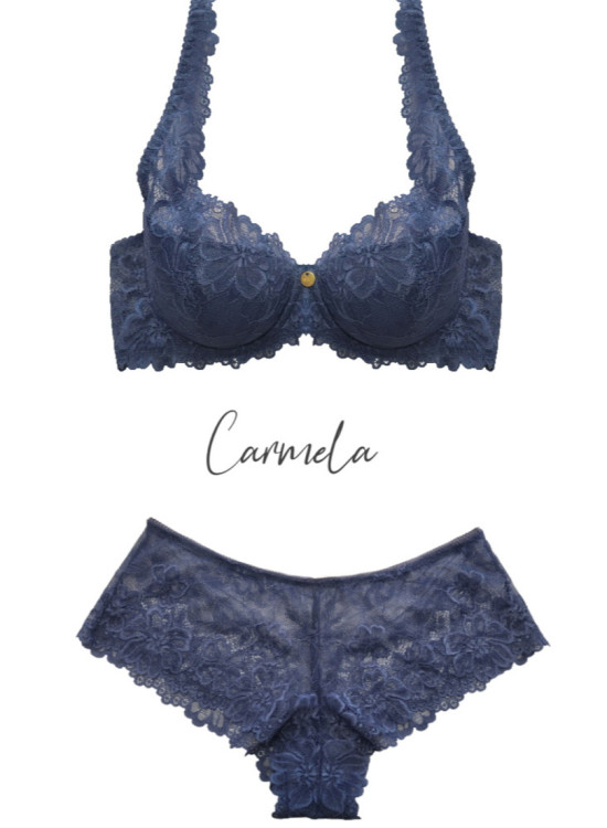 Сутиен с полуподплатени чашки в син цвят CARMELA M-053/22-Полуподплатени-LadyStyle.bg Сутиен с полуподплатени чашки в син цвят CARMELA M-053/22-Полуподплатени-LadyStyle.bg