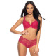 Сутиен с полуподплатени чашки в розов цвят CARMELA M-053/22-Полуподплатени-LadyStyle.bg