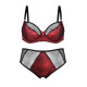 Сутиен с полуподплатени чашки в черно и червено BOLERO 01102-Полуподплатени-LadyStyle.bg Сутиен с полуподплатени чашки в черно и червено BOLERO 01102-Полуподплатени-LadyStyle.bg