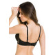 Сутиен с меки чашки в черен цвят FLIRT 19127-Мека чашка-LadyStyle.bg