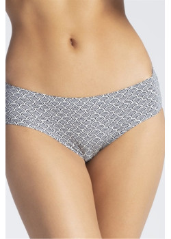 Класически бикини в черен и бял цвят 01