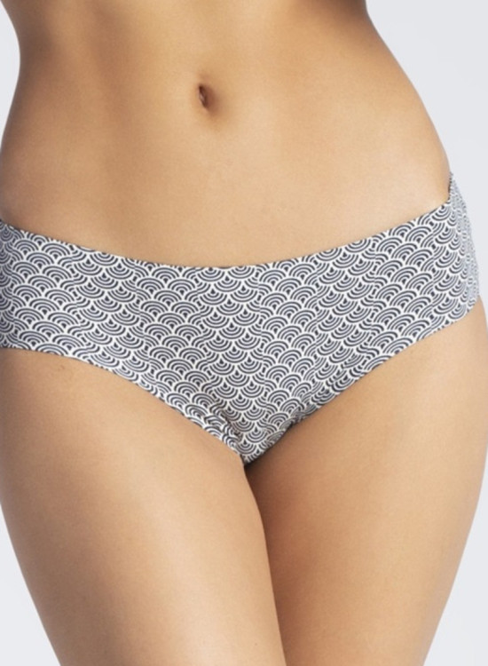 Класически бикини в черен и бял цвят 01-Бикини-LadyStyle.bg