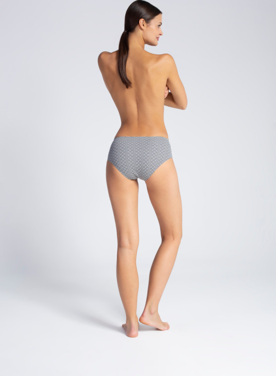 Класически бикини в черен и бял цвят 01-Бикини-LadyStyle.bg