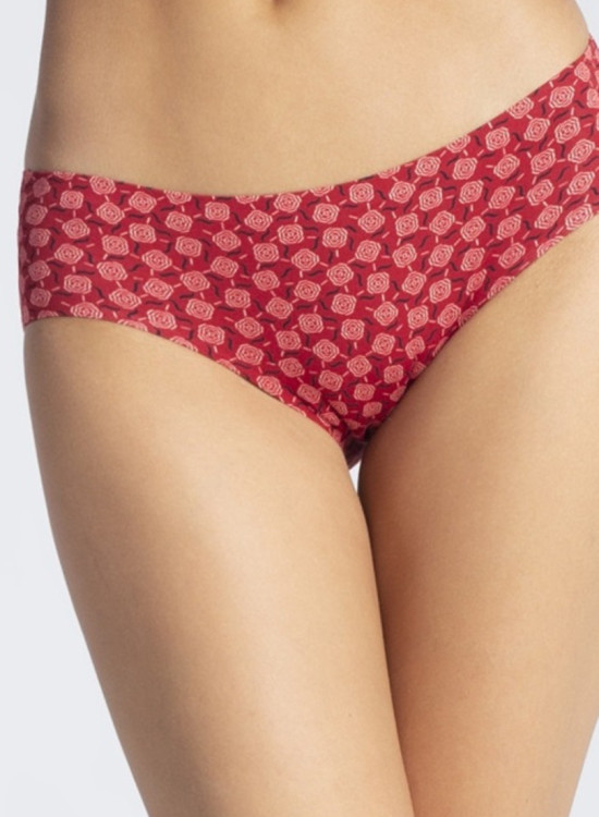 Класически бикини в червен цвят 09-Бикини-LadyStyle.bg