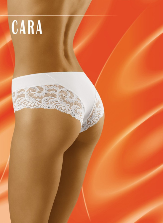 Дантелени бикини в бяло Cara-Бикини-LadyStyle.bg