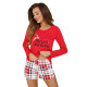 Дамска пижама с коледни мотиви Merry II 1/2-Пижами-LadyStyle.bg Дамска пижама с коледни мотиви Merry II 1/2-Пижами-LadyStyle.bg