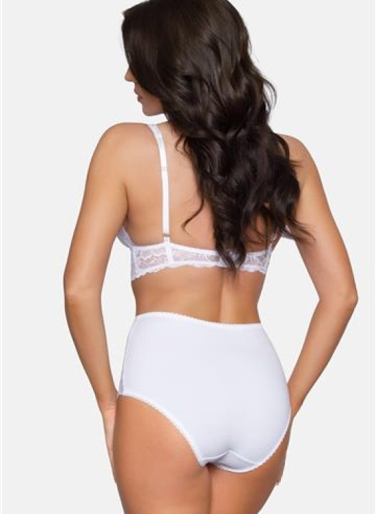 Бикини с висока талия в бял цвят 187-Бикини-LadyStyle.bg Бикини с висока талия в бял цвят 187-Бикини-LadyStyle.bg
