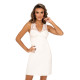 Нощница с широки презрамки в цвят екрю Kristina-Нощници-LadyStyle.bg