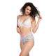 2 чифта бикини с висока талия в цвят екрю L-1510MX-Бикини-LadyStyle.bg