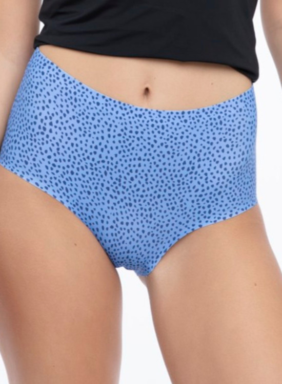 Бикини с висока талия в син цвят OCEAN DOTS-Бикини-LadyStyle.bg Бикини с висока талия в син цвят OCEAN DOTS-Бикини-LadyStyle.bg